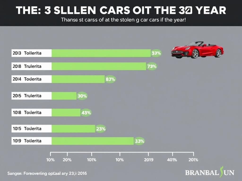 Самые угоняемые автомобили года статистика